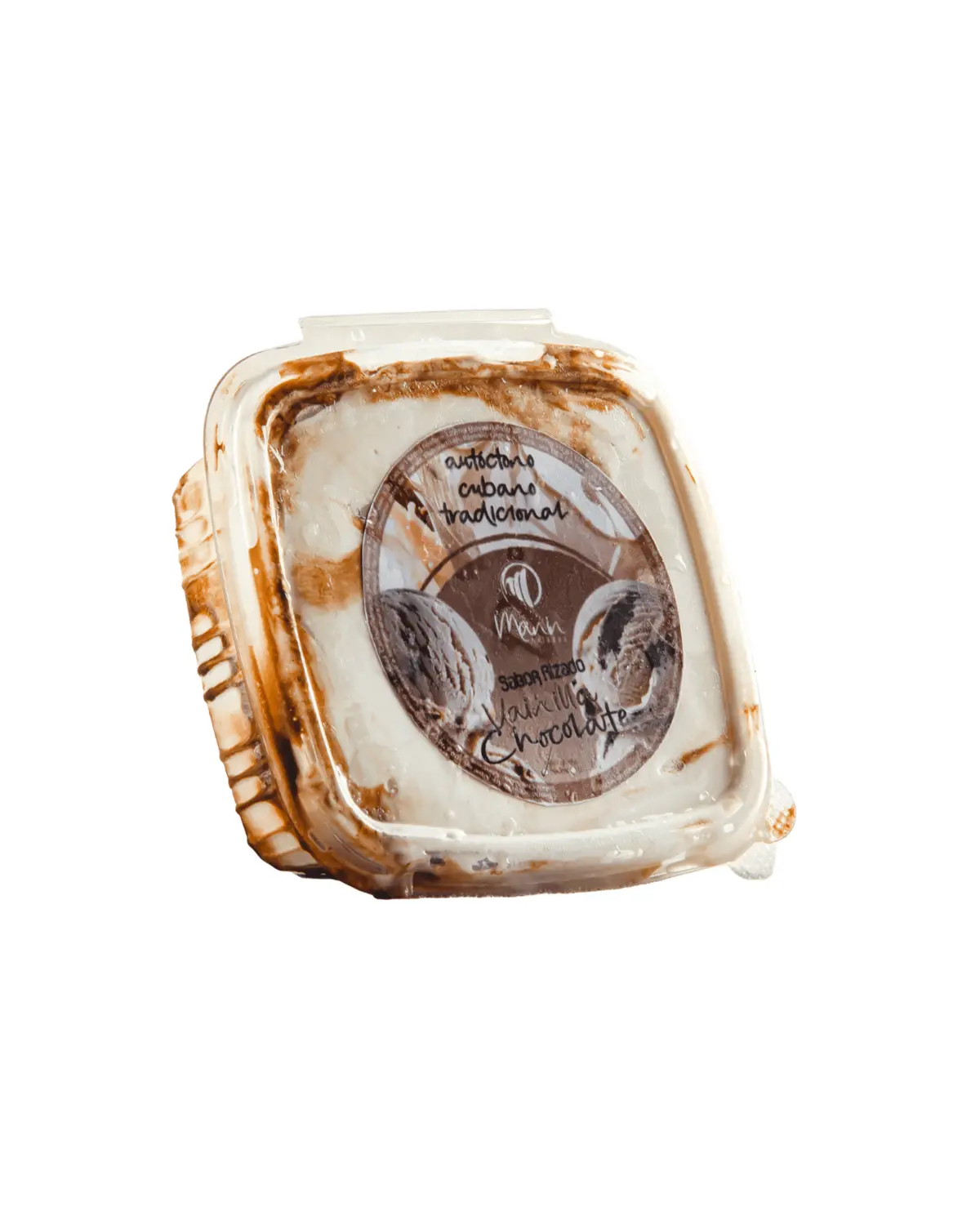 Helado Manin Sabor Rizado Vainilla Chocolate 500ml