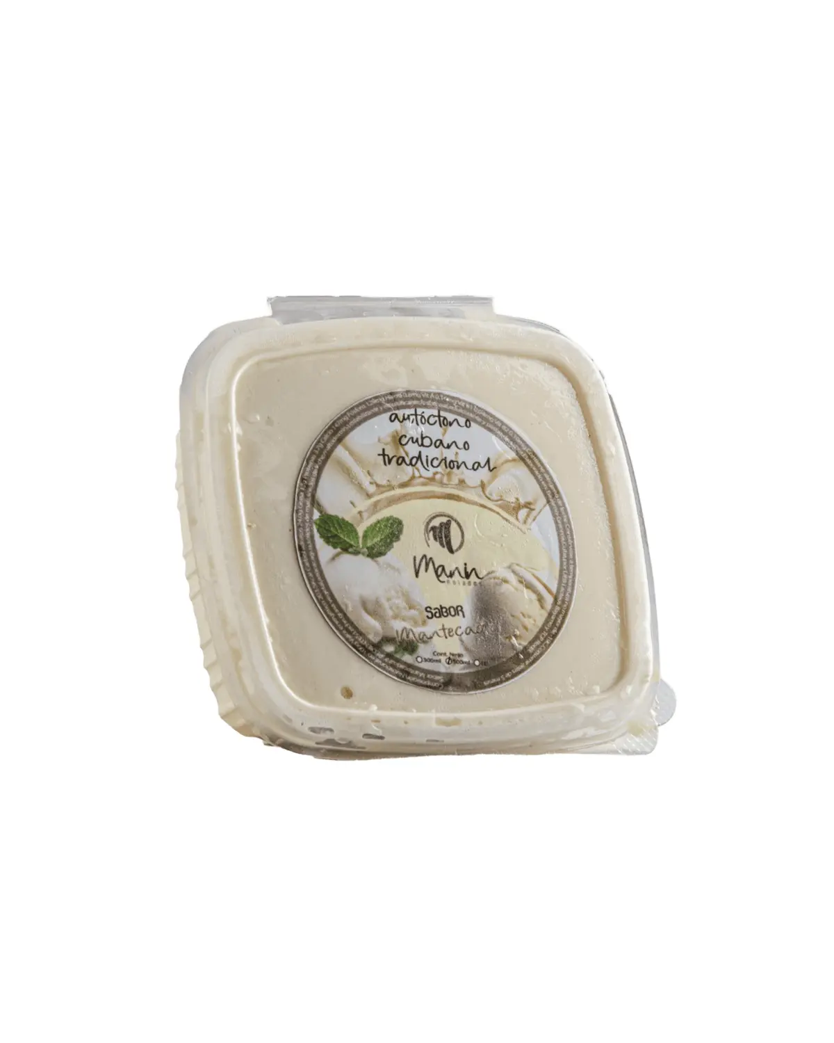 Helado Manin Sabor Mantecado 500ml